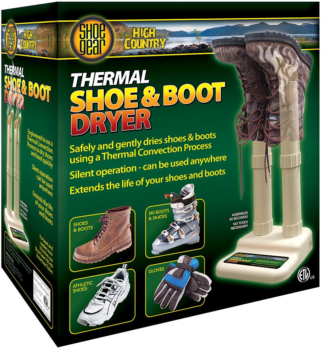Sg Convection Shoe/Boot Dryer - Get Tight Gear