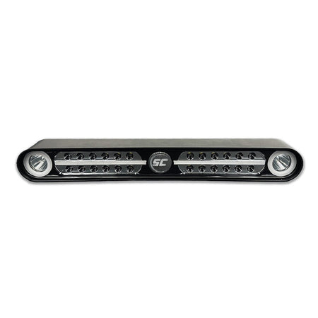 Shadow - Caster Eagle Ray LED Light Bar - Black Housing & Dual Optics - Get Tight Gear