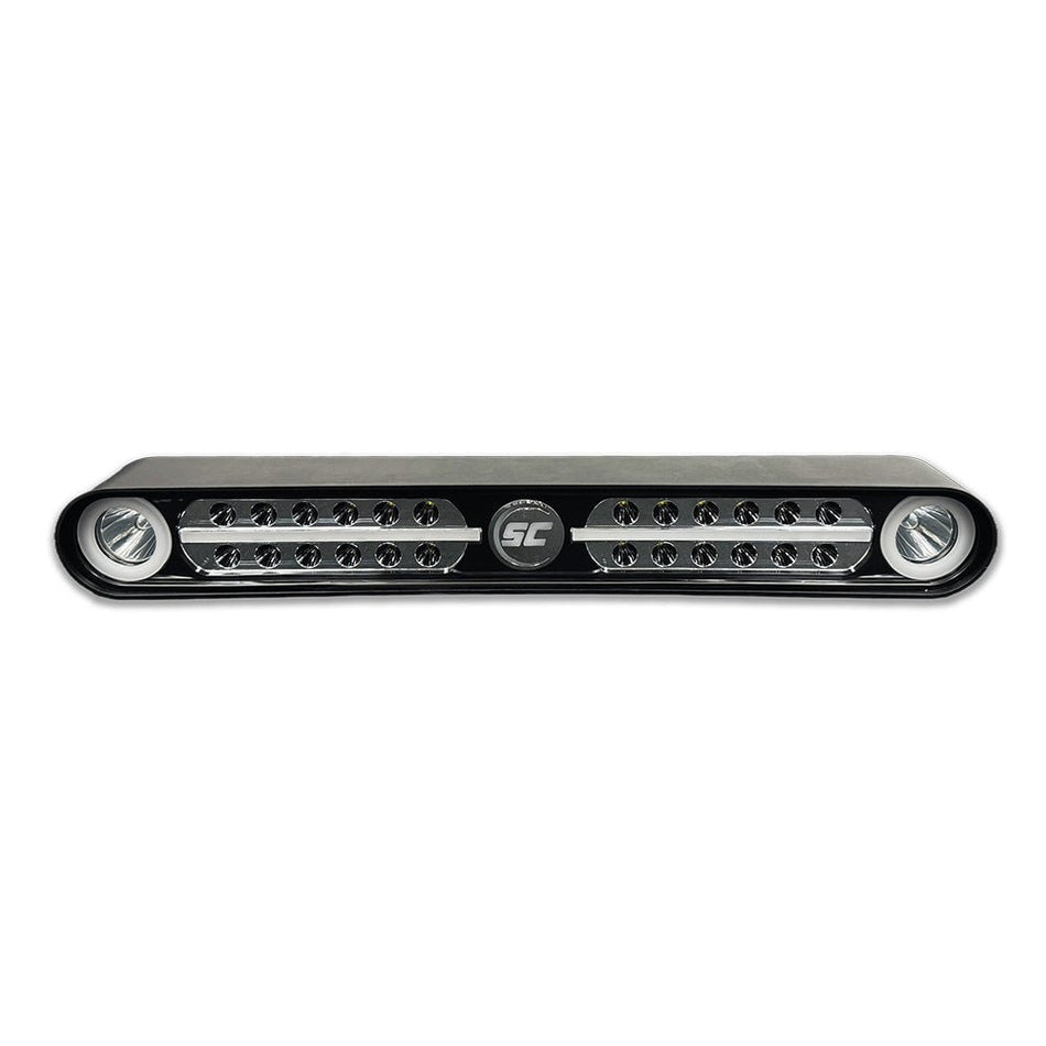Shadow - Caster Eagle Ray LED Light Bar - Black Housing & Dual Optics - Get Tight Gear
