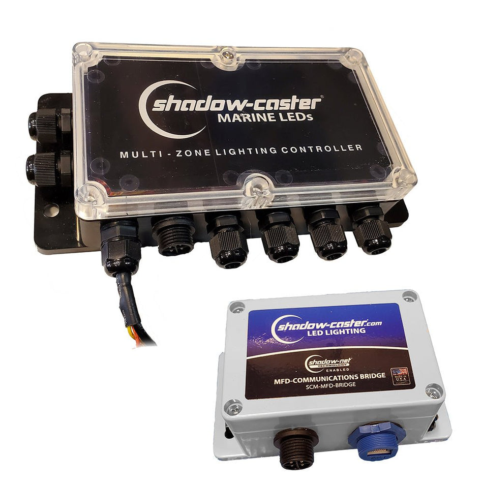 Shadow - Caster Ethernet Communications Bridge & Multi - Zone Controller Kit - Get Tight Gear