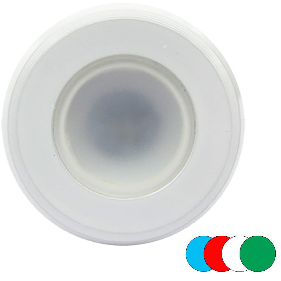 Shadow - Caster Full Color Dimmable Shadow Net Enabled White Powder Coat Finish Down Light - Get Tight Gear