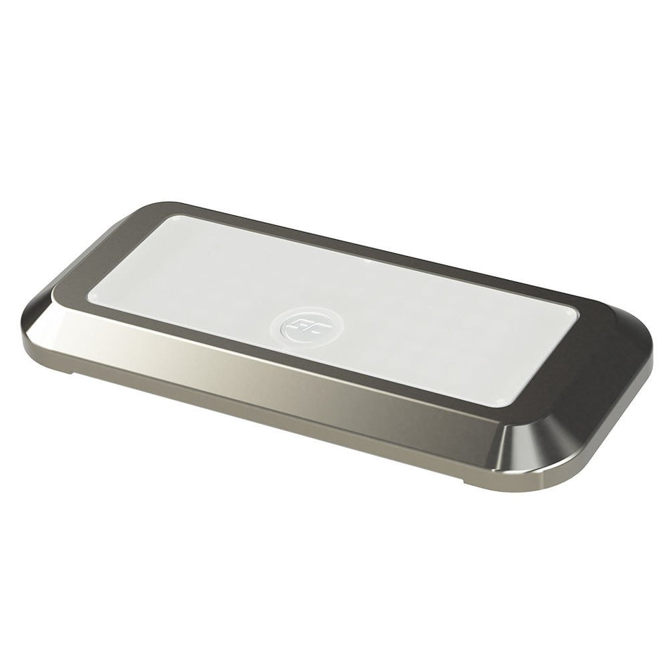 Shadow - Caster RGBW Surface Mount Courtesy Light - Stainless Steel - Get Tight Gear