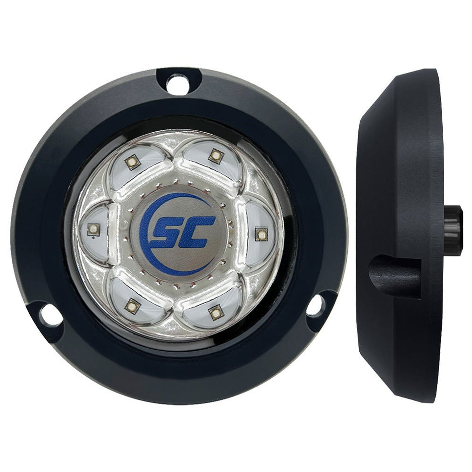 Shadow - Caster SC2 Series Polymer Composite Surface Mount Underwater Light - Bimini Blue - Get Tight Gear