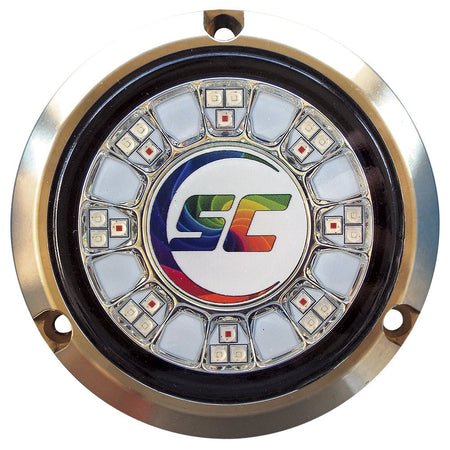 Shadow - Caster SCR - 24 Bronze Underwater Light - 24 LEDs - Full Color Changing - Get Tight Gear