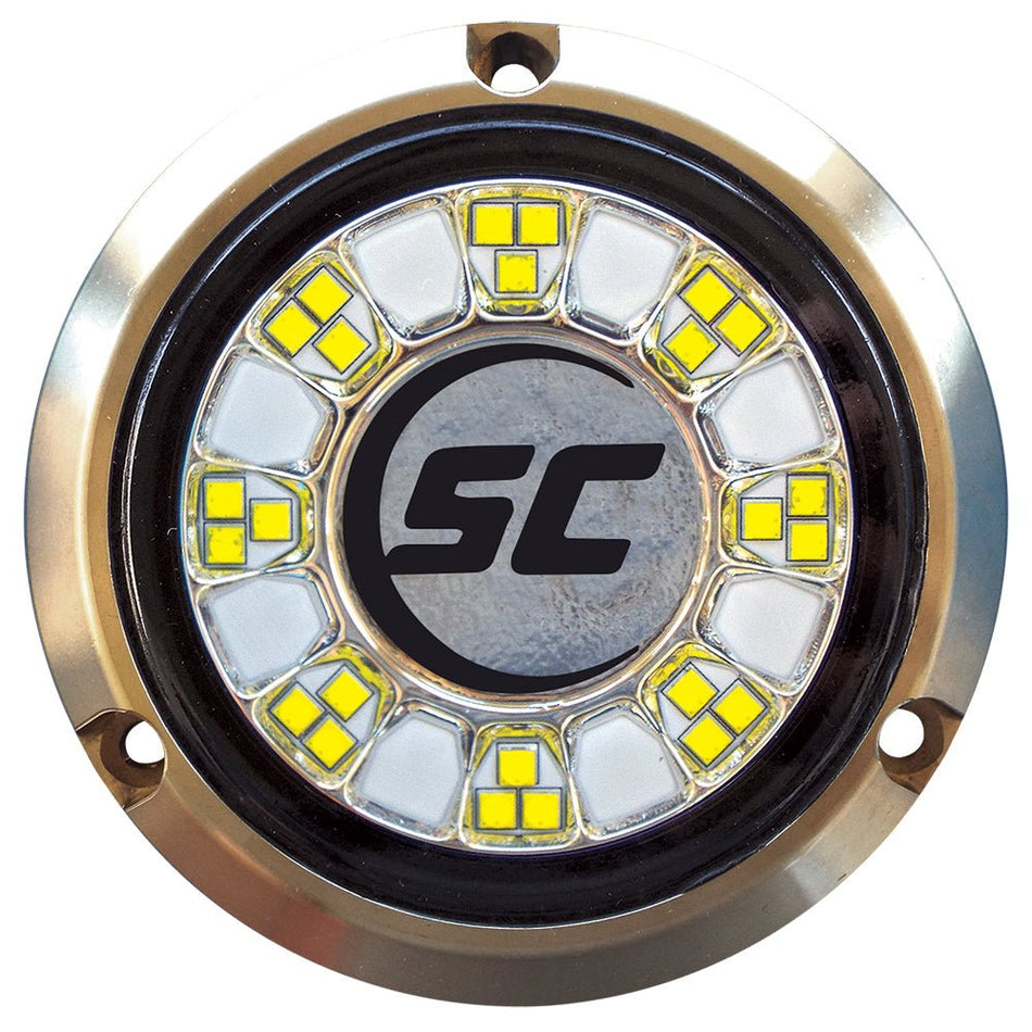 Shadow - Caster SCR - 24 Bronze Underwater Light - 24 LEDs - Great White - Get Tight Gear