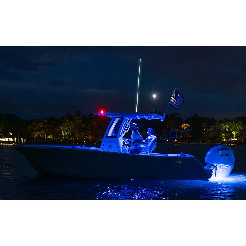 Shakespeare Comm - Light VHF Lighted Antenna - 6' 6" - Get Tight Gear