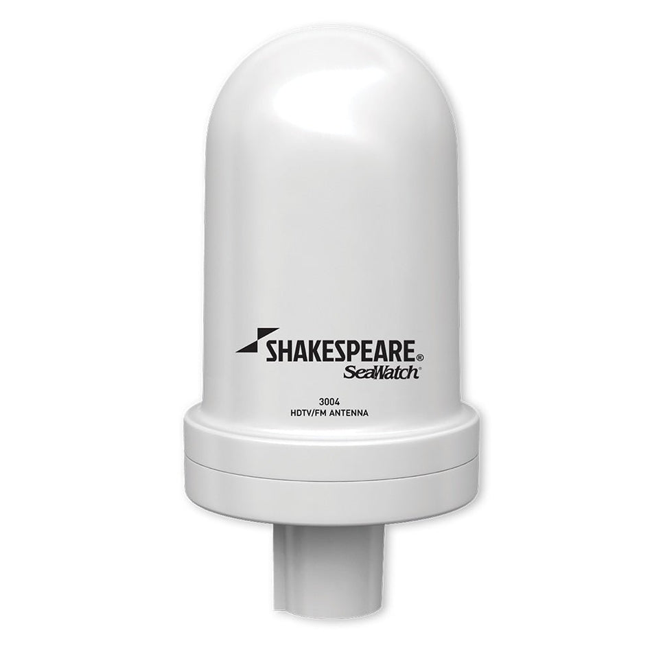 Shakespeare SeaWatch 4" Marine TV Antenna - 12VDC - 110VAC - Get Tight Gear