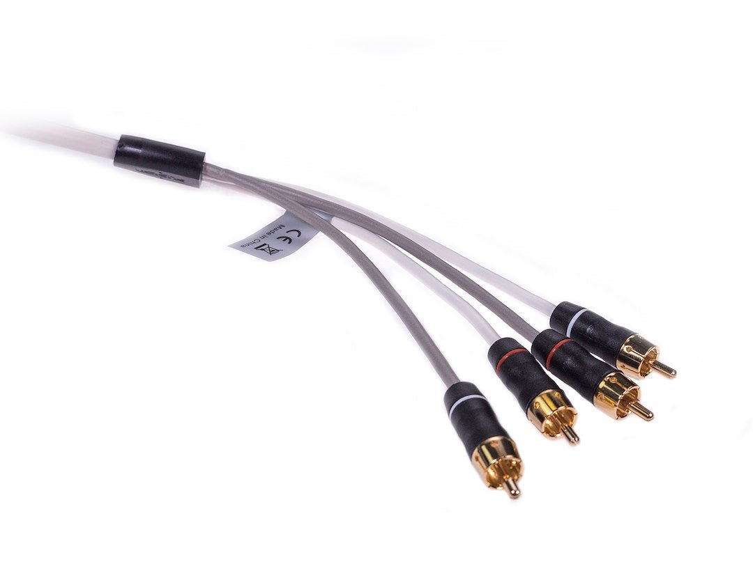 SHIELDED RCA CABLE 6FT 4 WAY - Get Tight Gear