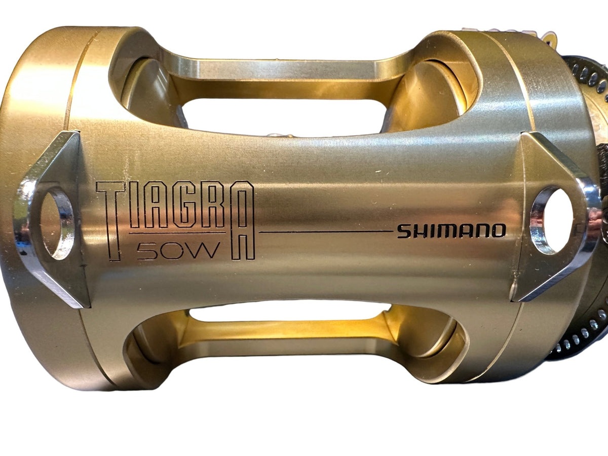 Shimano Tiagra 50WA Lever Drag Reel – Big Game Offshore Fishing - Get Tight Gear
