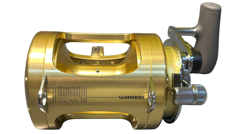 Shimano Tiagra 50WA Lever Drag Reel – Big Game Offshore Fishing - Get Tight Gear