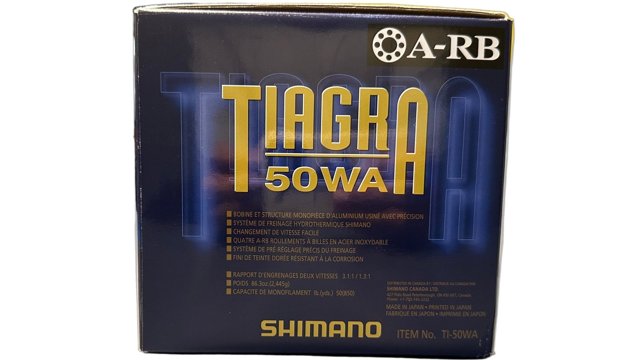 Shimano Tiagra 50WA Lever Drag Reel – Big Game Offshore Fishing - Get Tight Gear