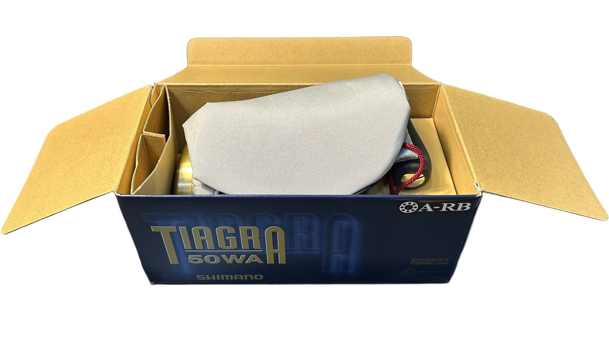 Shimano Tiagra 50WA Lever Drag Reel – Big Game Offshore Fishing - Get Tight Gear