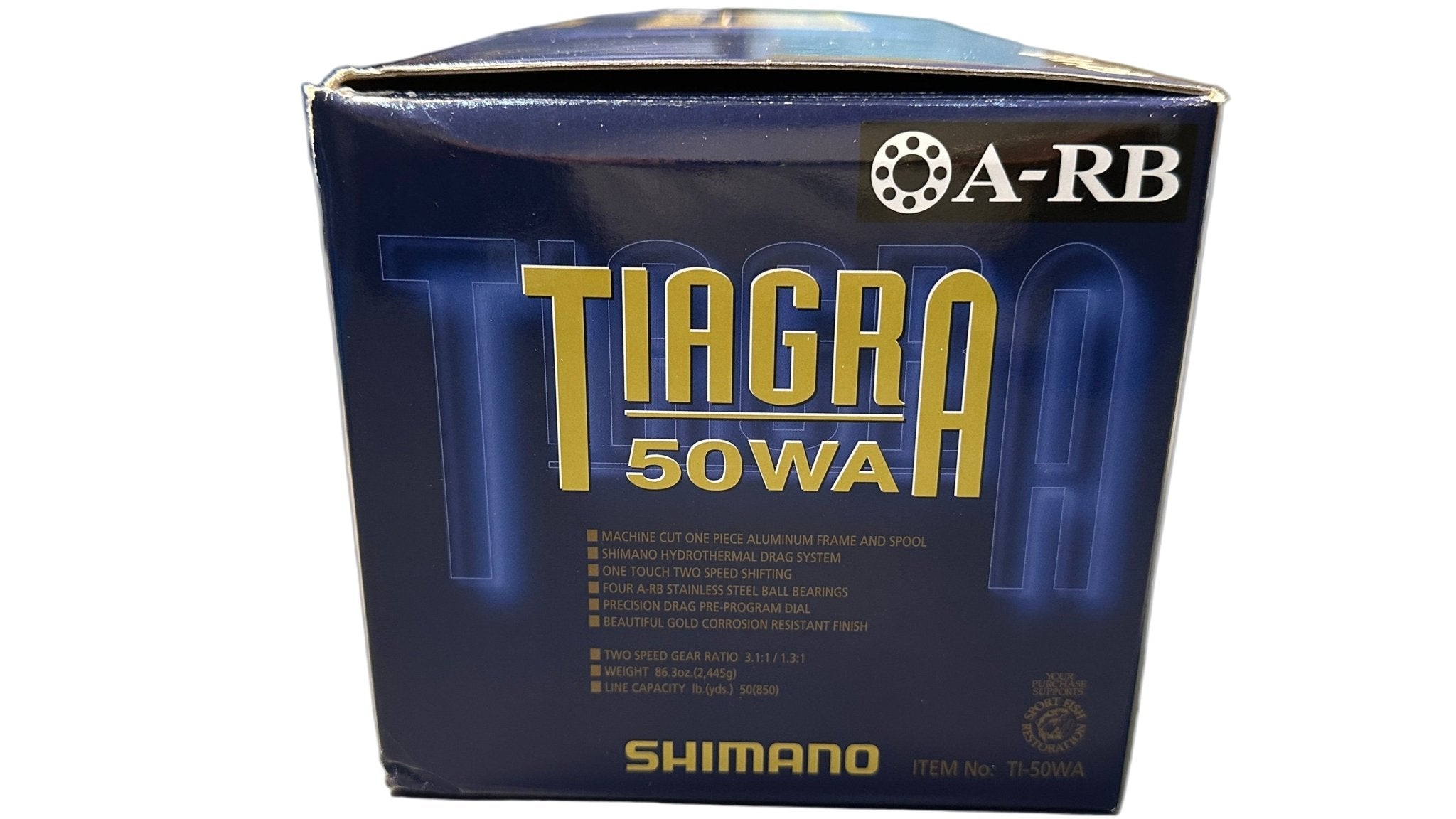 Shimano Tiagra 50WA Lever Drag Reel – Big Game Offshore Fishing - Get Tight Gear