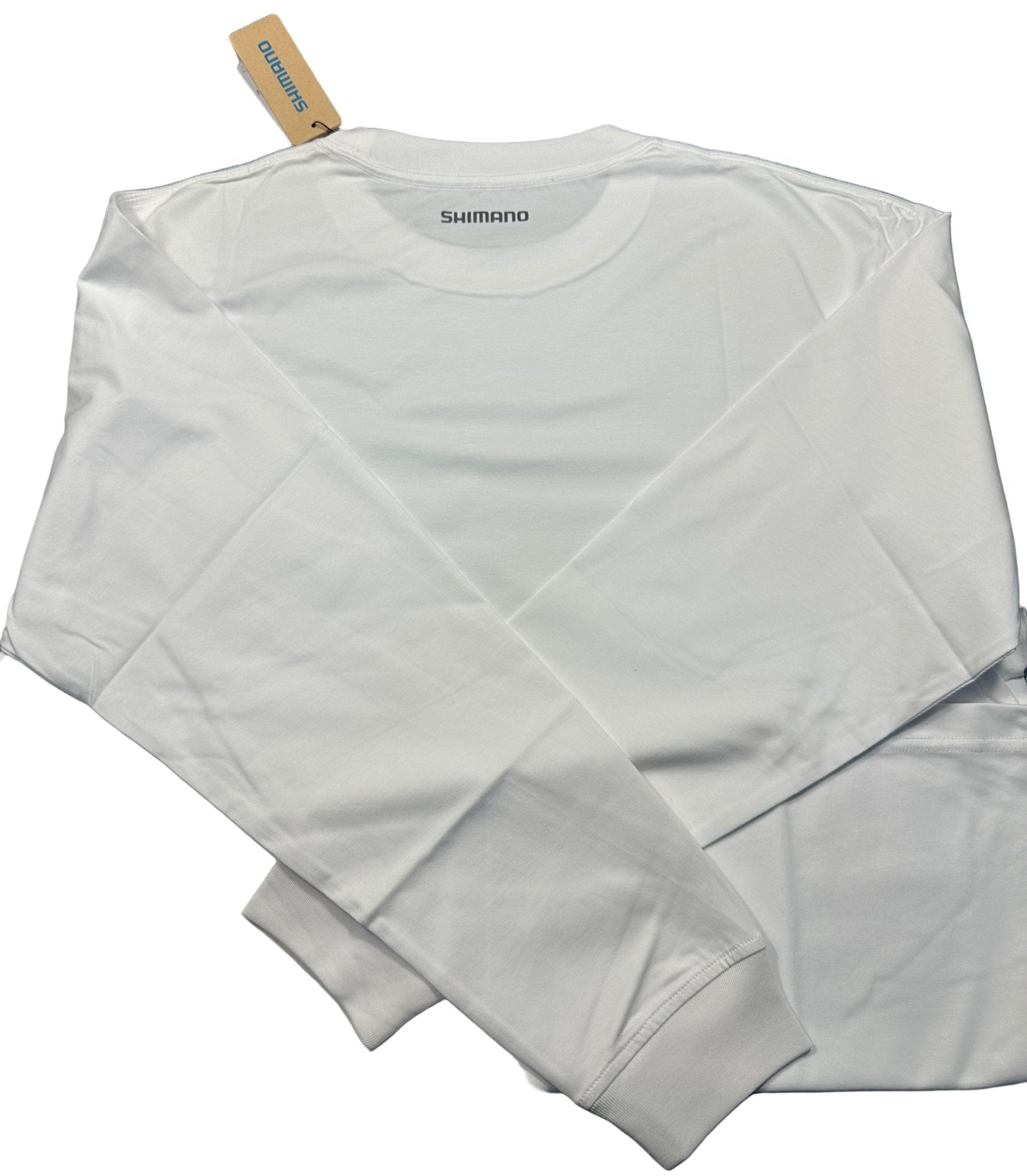 Shimano White Fishing Shirt – Tuna Pocket Logo - Get Tight Gear