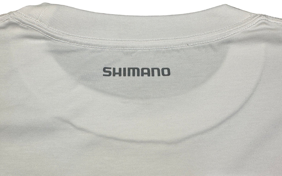 Shimano White Fishing Shirt – Tuna Pocket Logo - Get Tight Gear