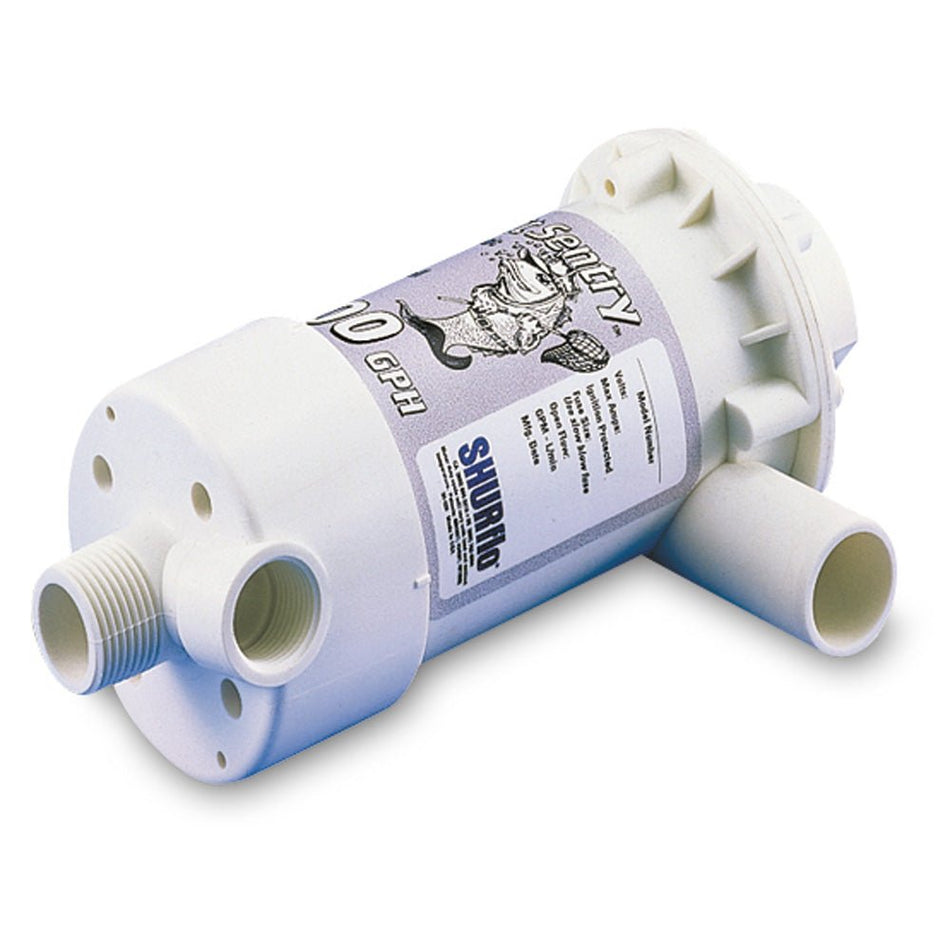 Shurflo by Pentair BAIT SENTRY 500 Magnetic Drive Livewell Pump - 500 GPH - Get Tight Gear