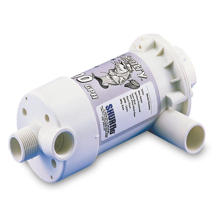 Shurflo by Pentair BAIT SENTRY 800 Magnetic Drive Livewell Pump - 800 GPH - Get Tight Gear