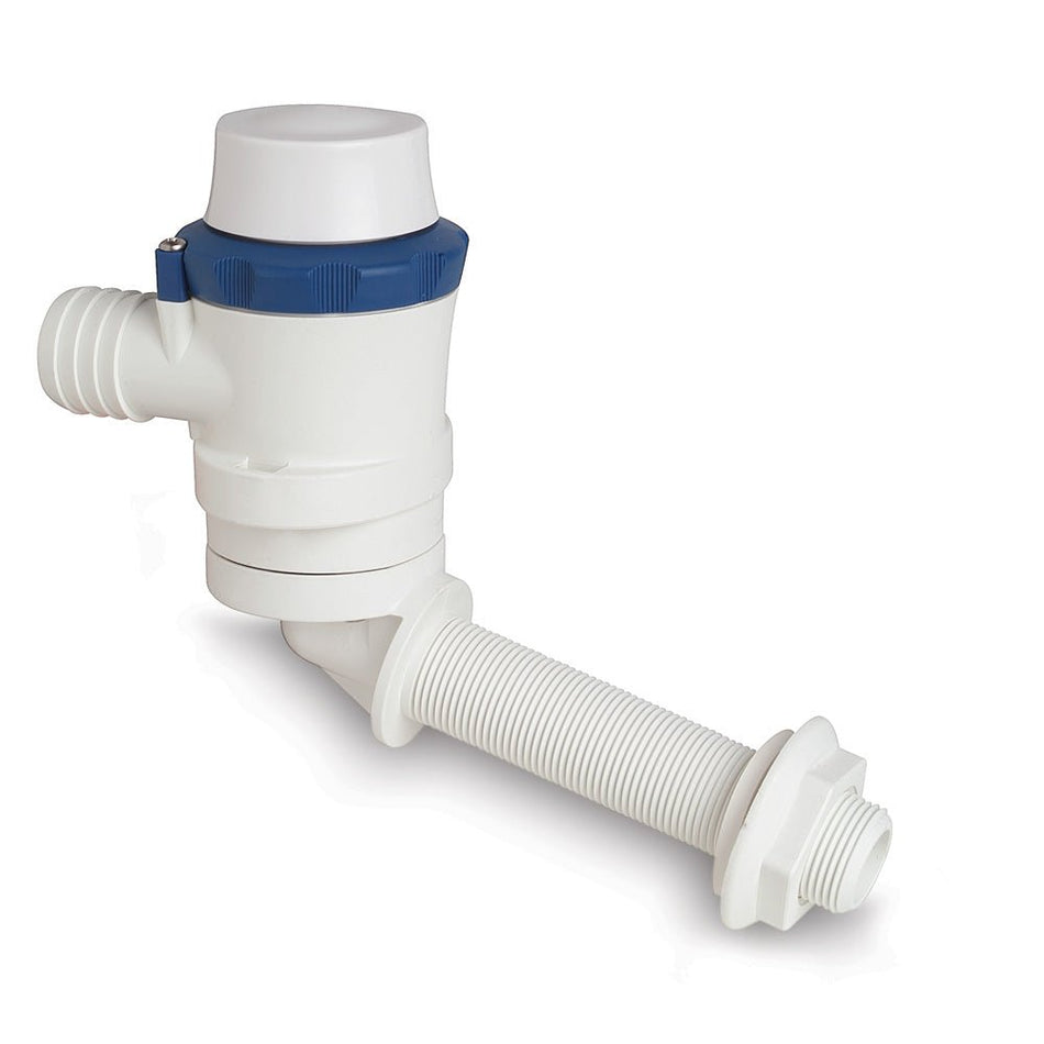 Shurflo by Pentair PIRANHA Angled Port Aerator 600 Livewell Pump - 12 VDC, 600 GPH - Get Tight Gear