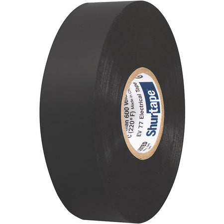 Shurtape EV 077B Professional Grade Black Electrical Tape f/Insulating & Splicing - 3/4" x 66' - 10 - Pack - Get Tight Gear