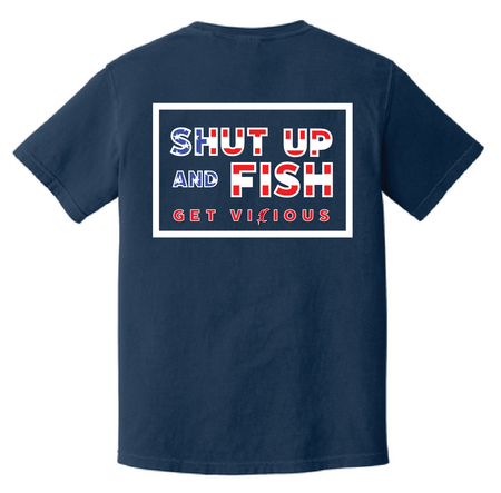 Shut Up & Fish Tee - Get Tight Gear