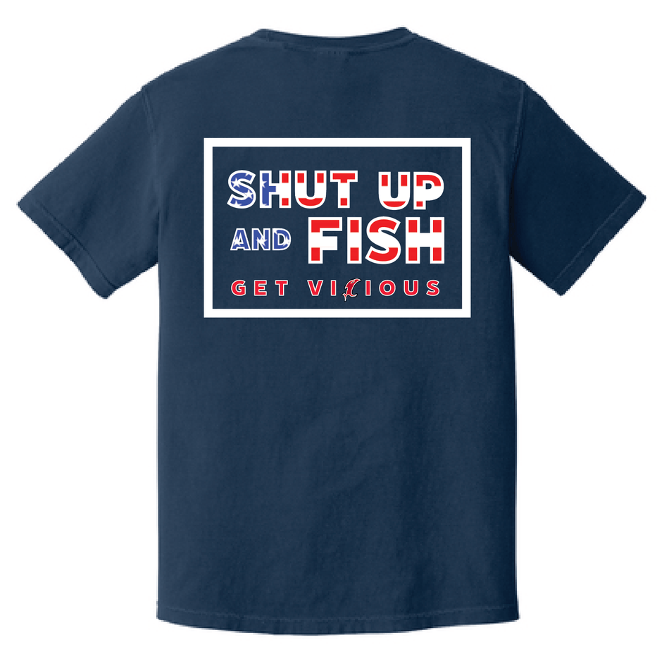 Shut Up & Fish Tee - Get Tight Gear