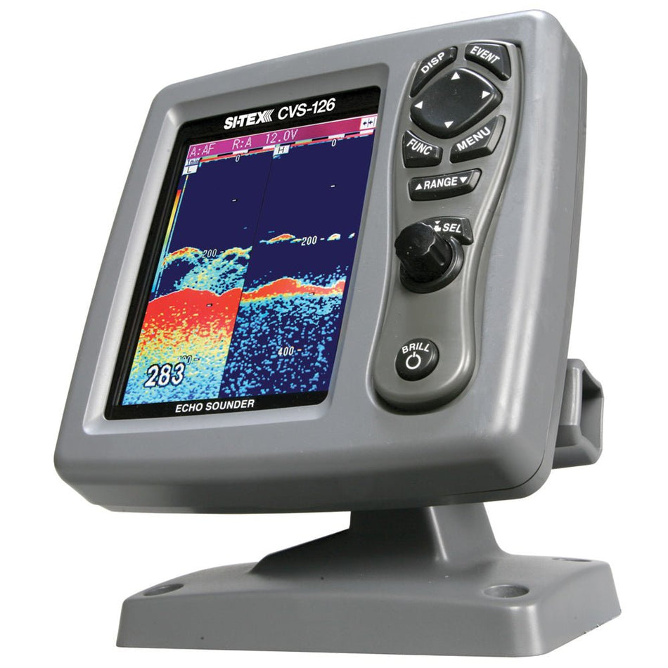 SI - TEX CVS - 126 Dual Frequency Color Echo Sounder - Get Tight Gear