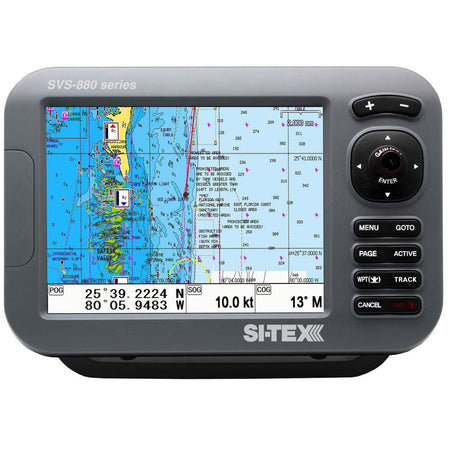 SI - TEX GPS Chart - Dual Frequency 600W Sonar System - 8 Color LCD w/Internal & External GPS Antenna & C - MAP 4D Card - Get Tight Gear