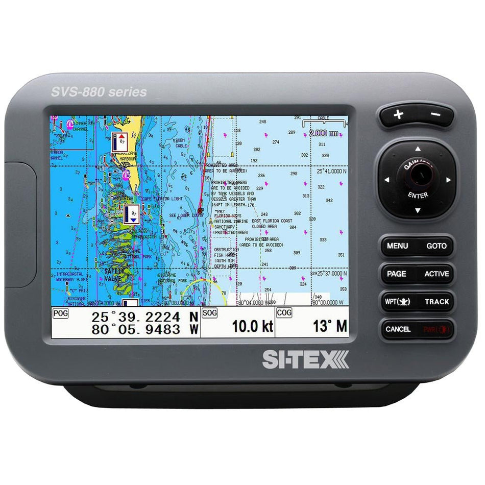 SI - TEX GPS Chart - Dual Frequency 600W Sonar System - 8 Color LCD w/Internal GPS Antenna & C - MAP 4D Card - Get Tight Gear