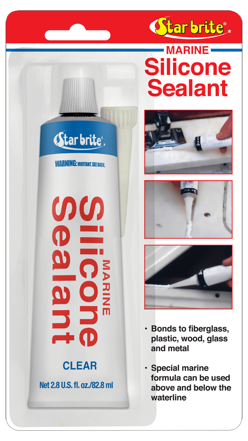 SILICONE SEALANT CLEAR 2.8 OZ. - Get Tight Gear