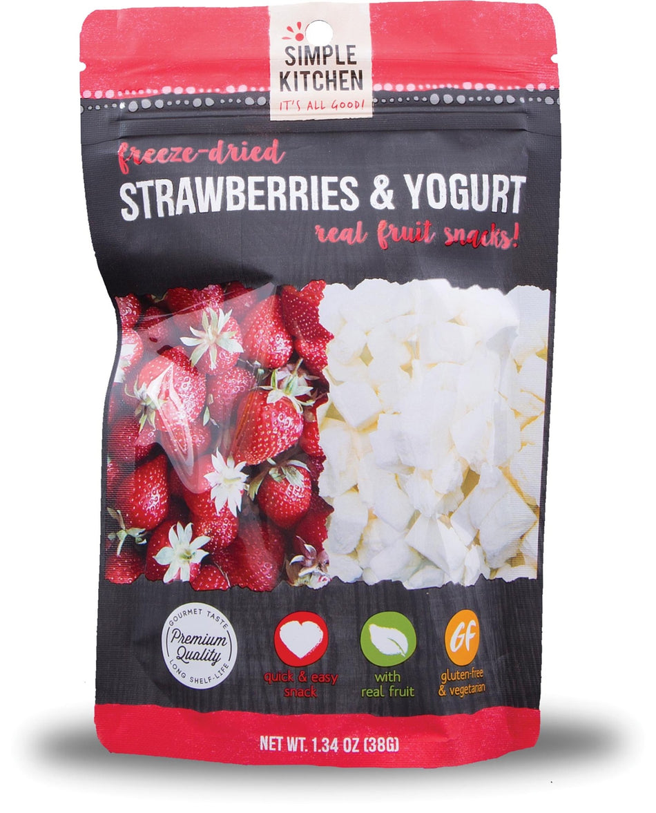 Simple Kitchen Strwbery Yogurt - Get Tight Gear