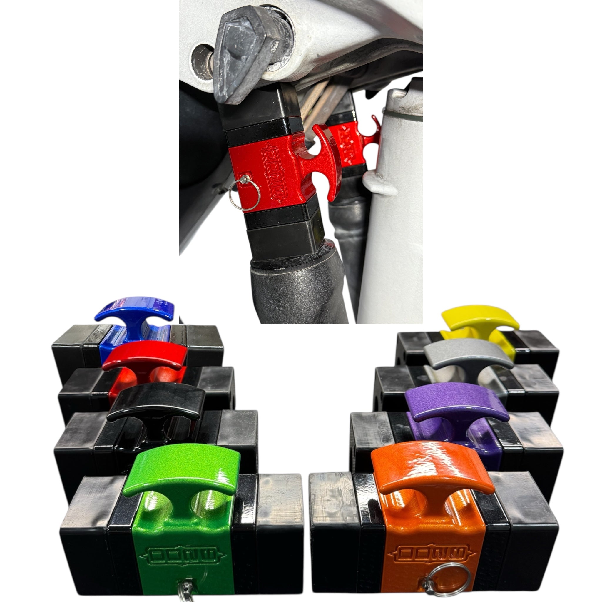 Single Ram Motor Tote for mid size Yamahas, Suzukis and Dual Ram Verado's - Get Tight Gear