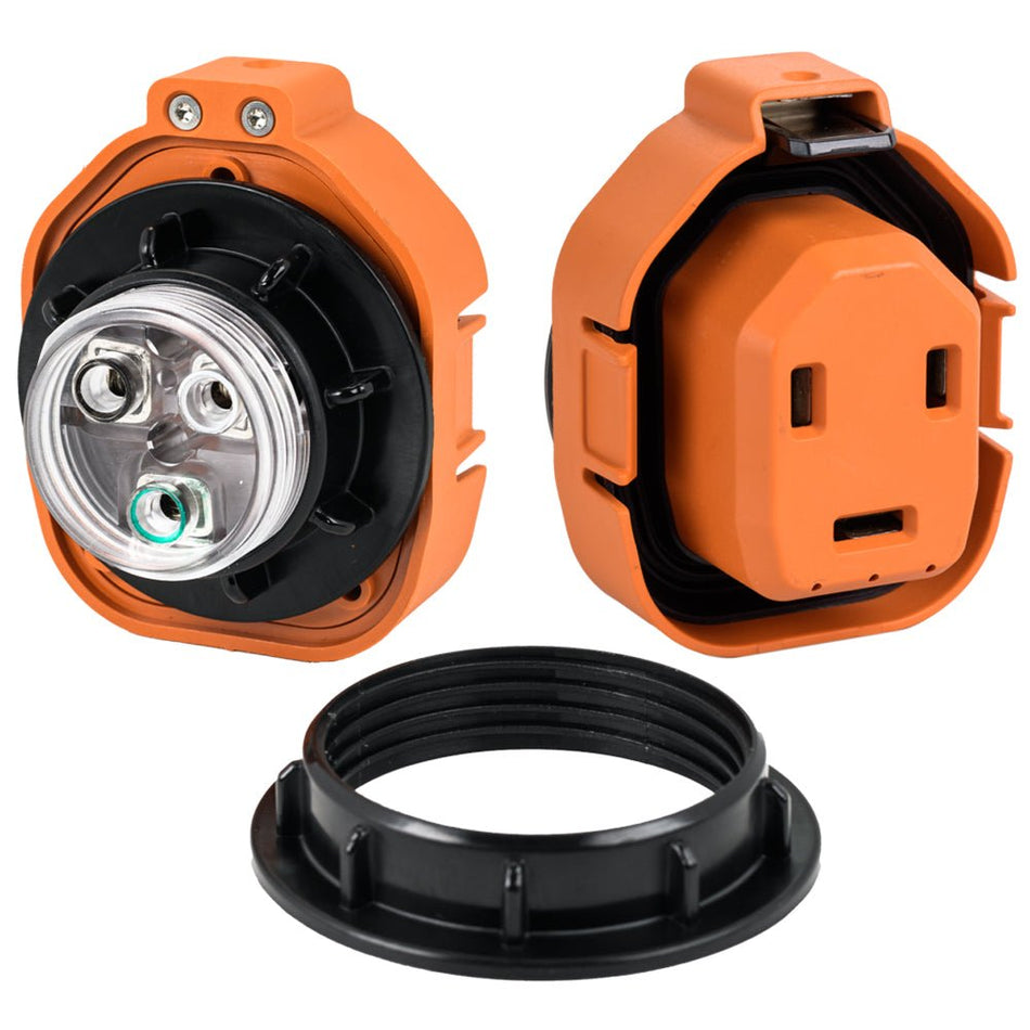 SmartPlug 30 AMP 125V Female Receptacle - Dockside - Get Tight Gear