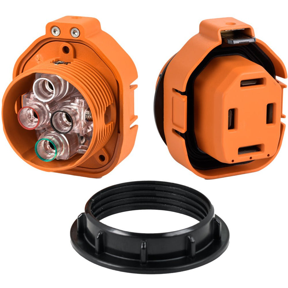 SmartPlug 50 AMP 125/250 V Female Receptacle - Get Tight Gear