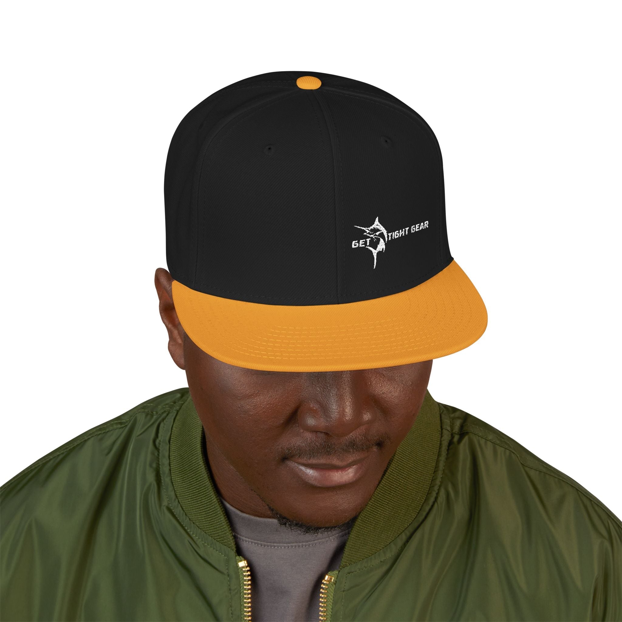 Snapback Cap - Get Tight Gear Stylish Embroidered Trendy Hat for Casual Wear, Summer Outfits and Gifts - Get Tight Gear