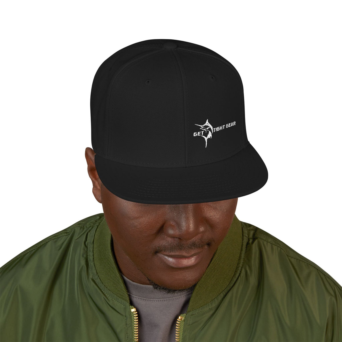 Snapback Cap - Get Tight Gear Stylish Embroidered Trendy Hat for Casual Wear, Summer Outfits and Gifts - Get Tight Gear