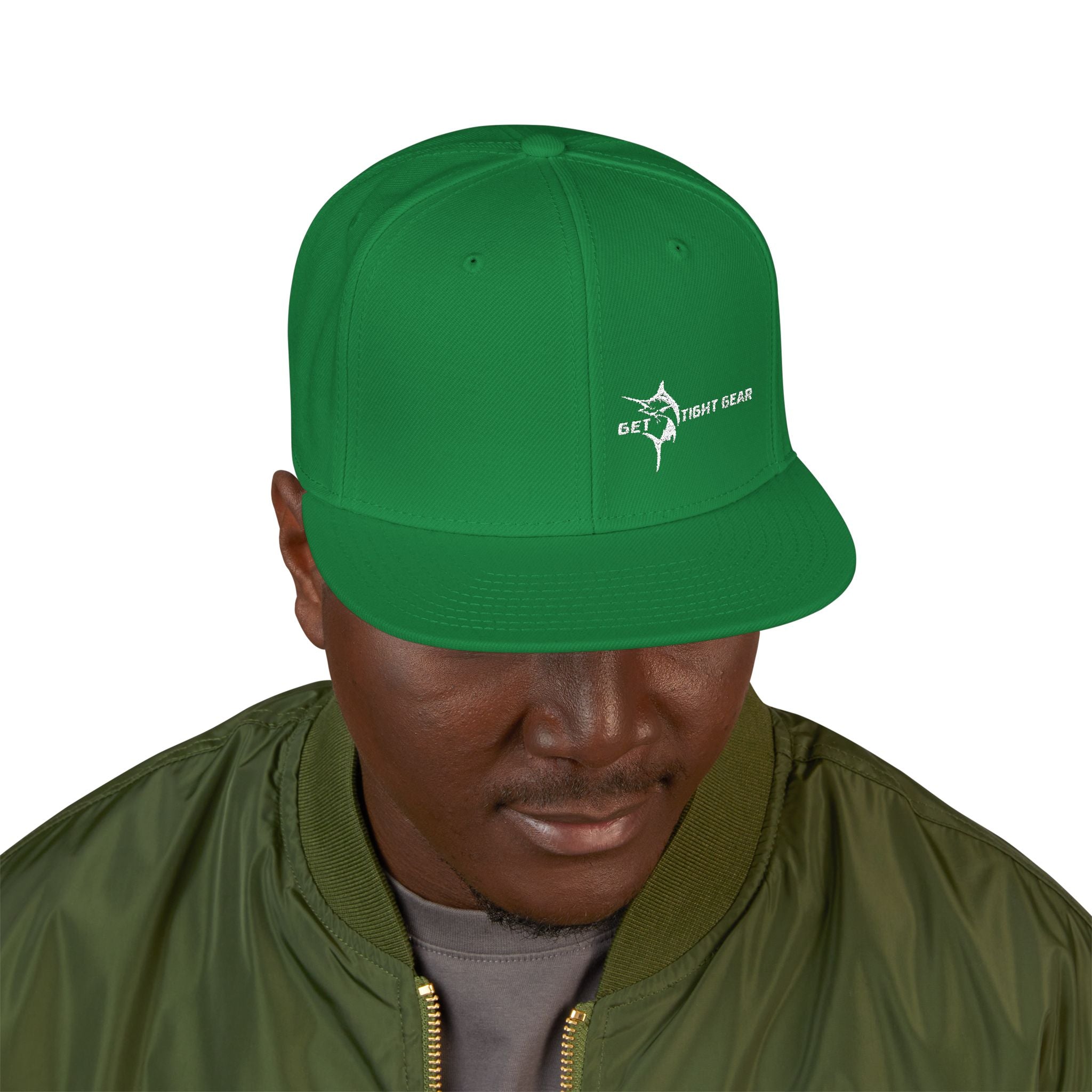 Snapback Cap - Get Tight Gear Stylish Embroidered Trendy Hat for Casual Wear, Summer Outfits and Gifts - Get Tight Gear