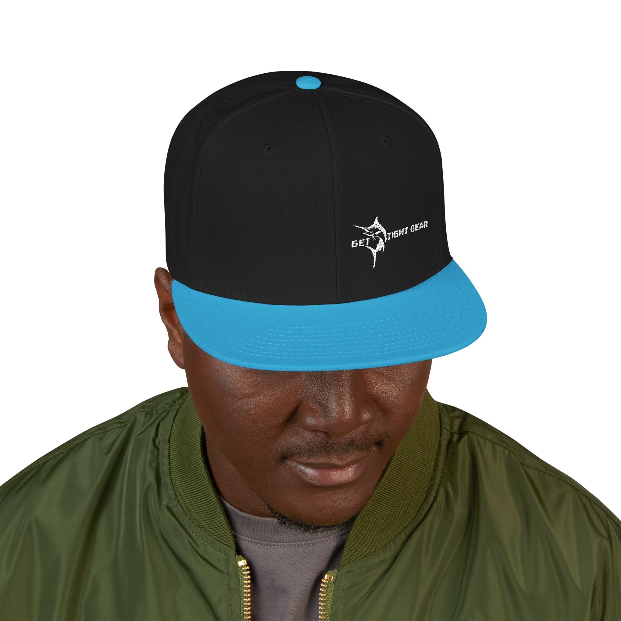 Snapback Cap - Get Tight Gear Stylish Embroidered Trendy Hat for Casual Wear, Summer Outfits and Gifts - Get Tight Gear