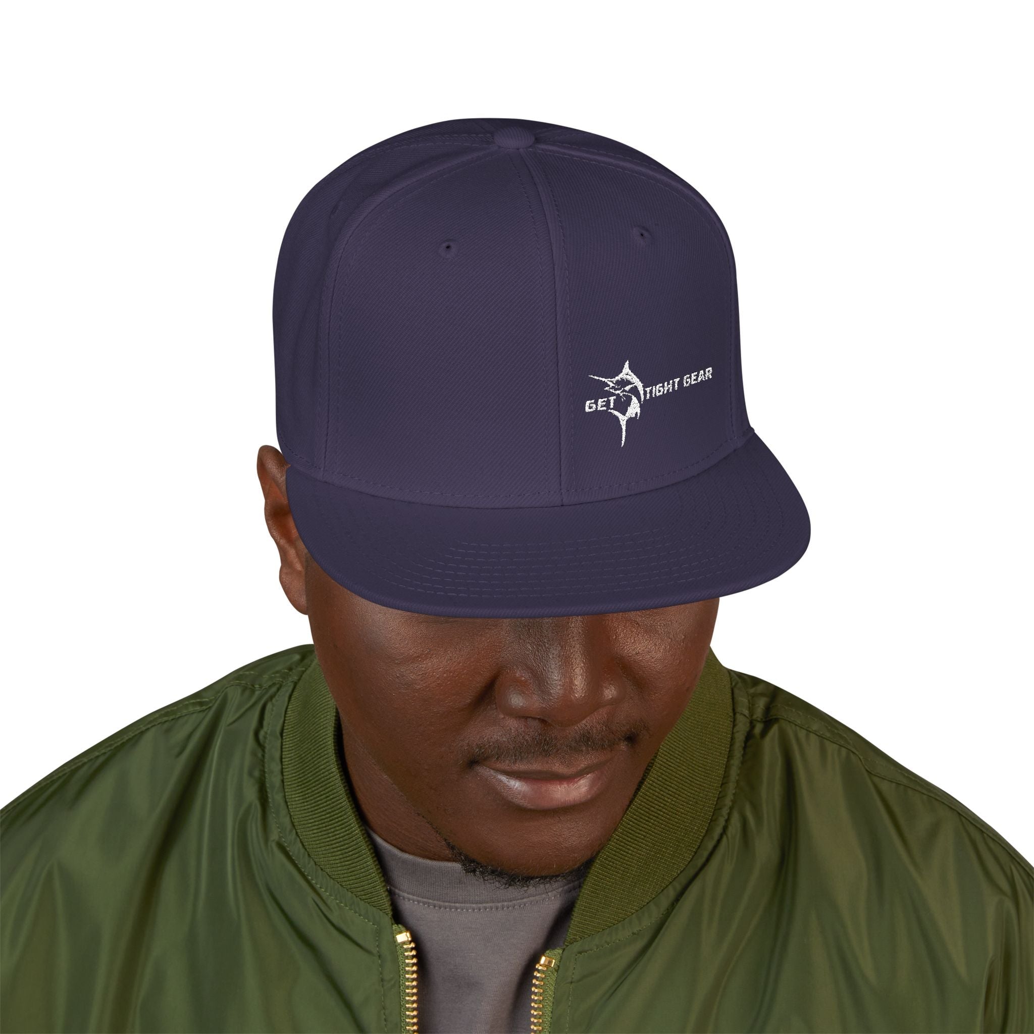 Snapback Cap - Get Tight Gear Stylish Embroidered Trendy Hat for Casual Wear, Summer Outfits and Gifts - Get Tight Gear