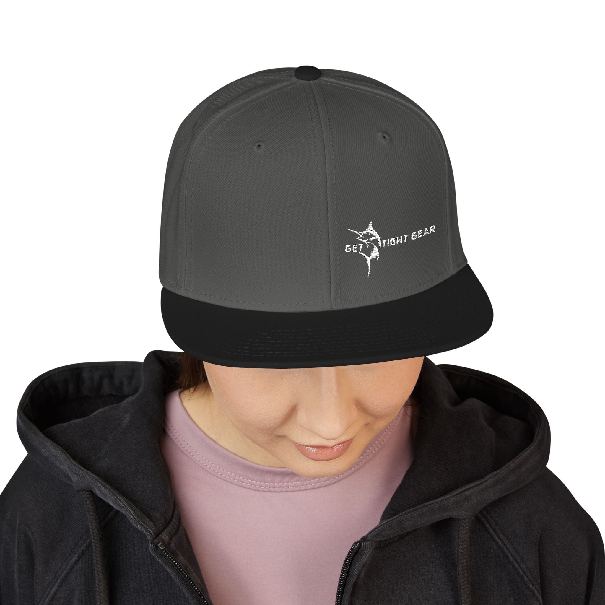 Snapback Cap - Get Tight Gear Stylish Embroidered Trendy Hat for Casual Wear, Summer Outfits and Gifts - Get Tight Gear