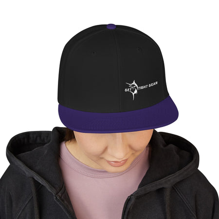 Snapback Cap - Get Tight Gear Stylish Embroidered Trendy Hat for Casual Wear, Summer Outfits and Gifts - Get Tight Gear