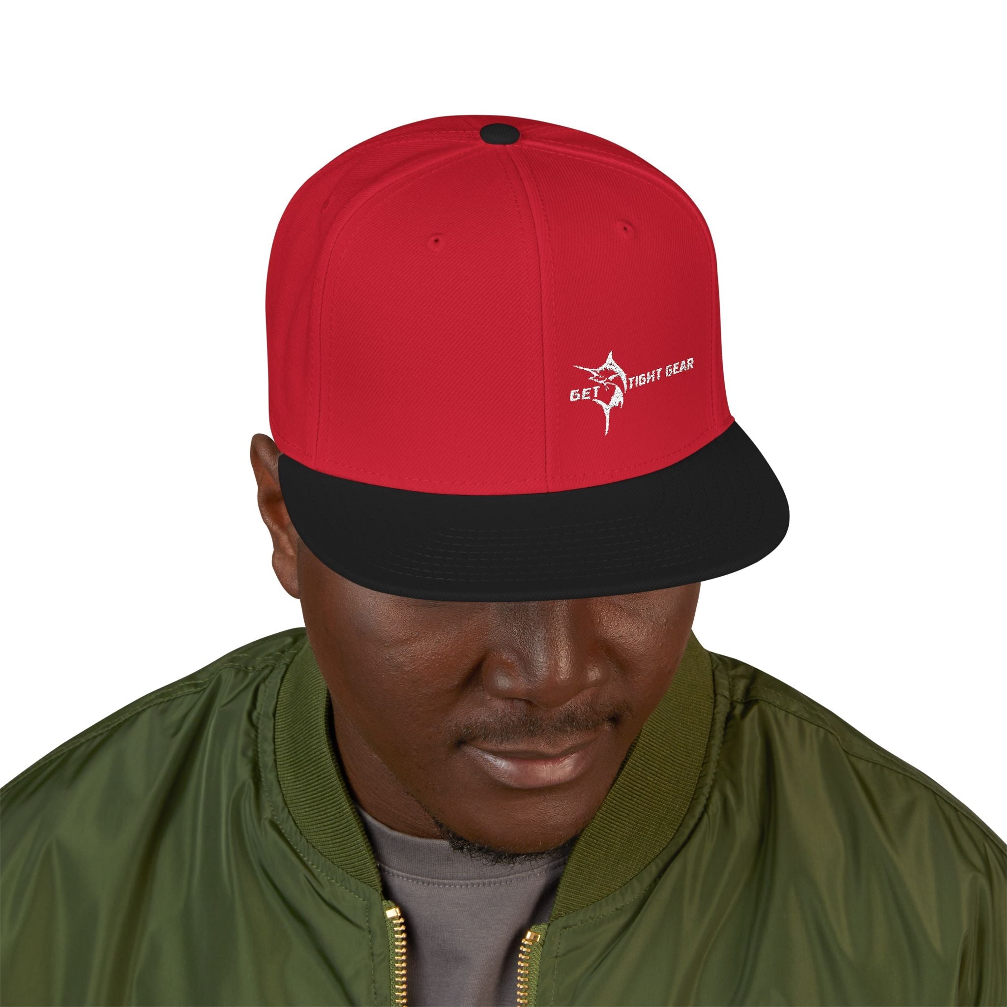 Snapback Cap - Get Tight Gear Stylish Embroidered Trendy Hat for Casual Wear, Summer Outfits and Gifts - Get Tight Gear