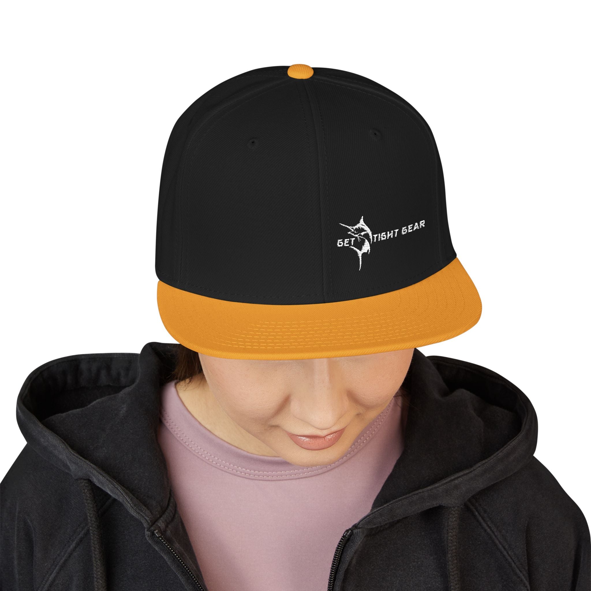 Snapback Cap - Get Tight Gear Stylish Embroidered Trendy Hat for Casual Wear, Summer Outfits and Gifts - Get Tight Gear
