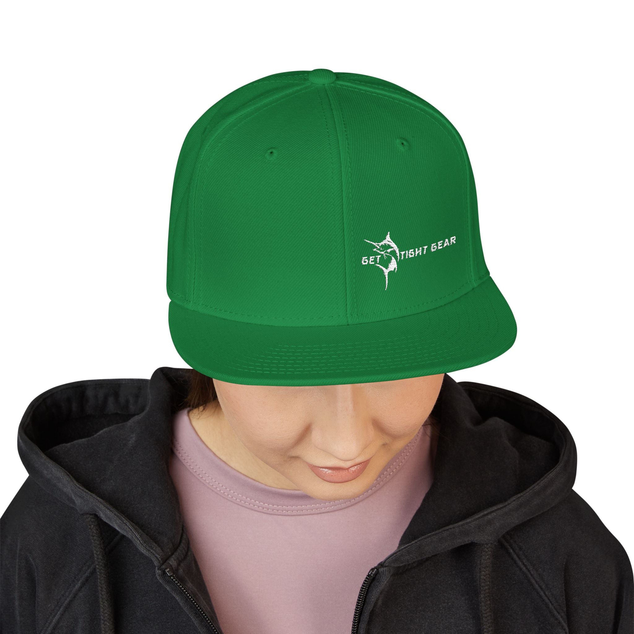 Snapback Cap - Get Tight Gear Stylish Embroidered Trendy Hat for Casual Wear, Summer Outfits and Gifts - Get Tight Gear