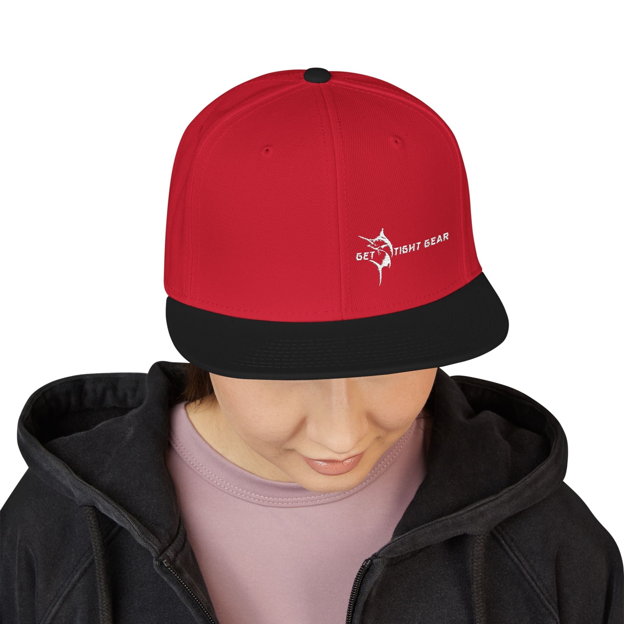 Snapback Cap - Get Tight Gear Stylish Embroidered Trendy Hat for Casual Wear, Summer Outfits and Gifts - Get Tight Gear