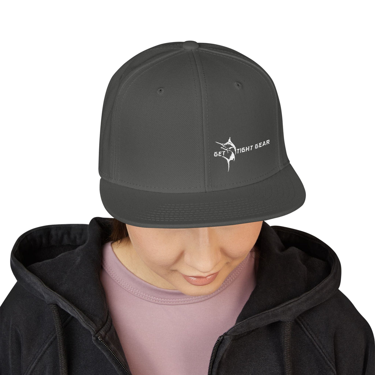 Snapback Cap - Get Tight Gear Stylish Embroidered Trendy Hat for Casual Wear, Summer Outfits and Gifts - Get Tight Gear