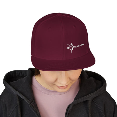 Snapback Cap - Get Tight Gear Stylish Embroidered Trendy Hat for Casual Wear, Summer Outfits and Gifts - Get Tight Gear