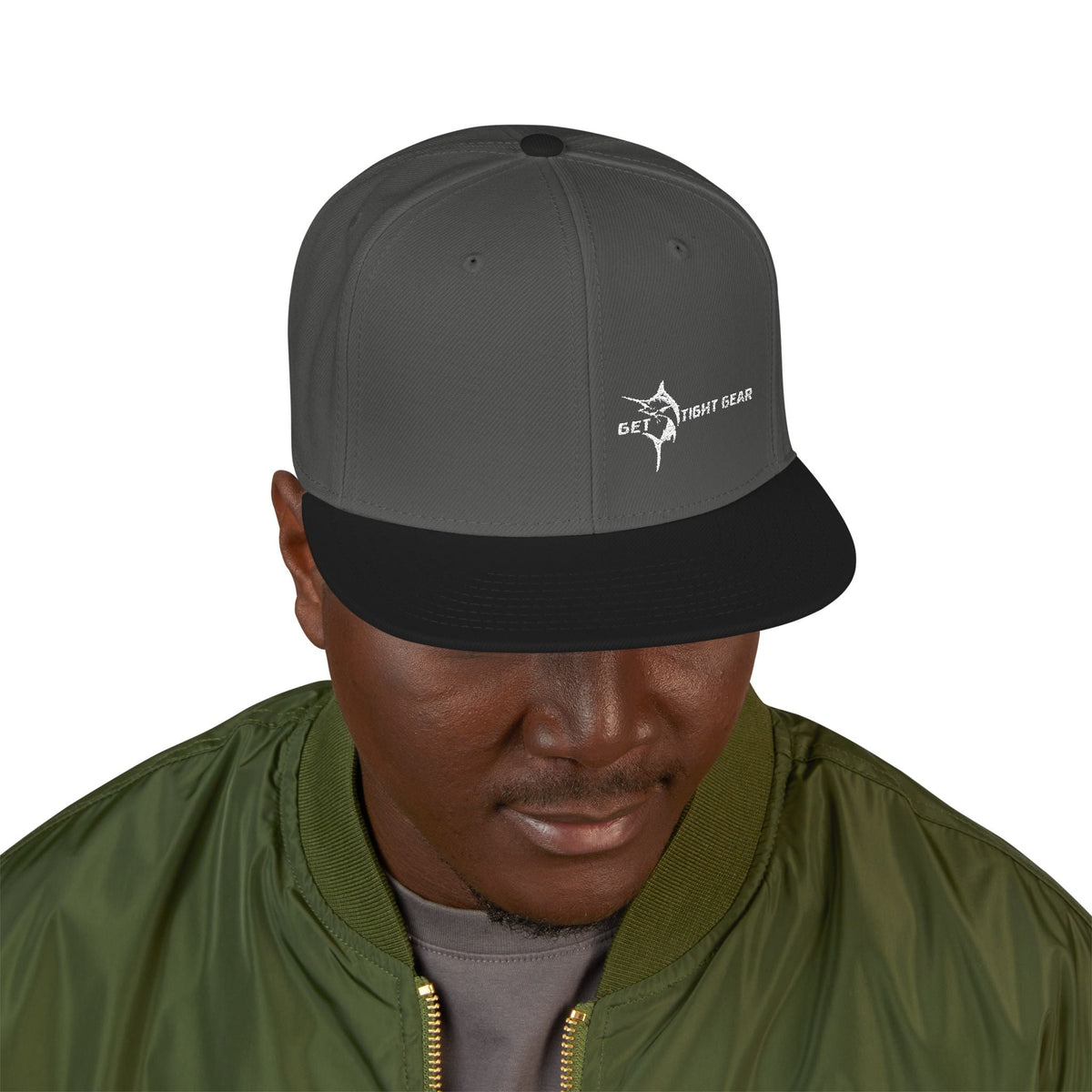 Snapback Cap - Get Tight Gear Stylish Embroidered Trendy Hat for Casual Wear, Summer Outfits and Gifts - Get Tight Gear