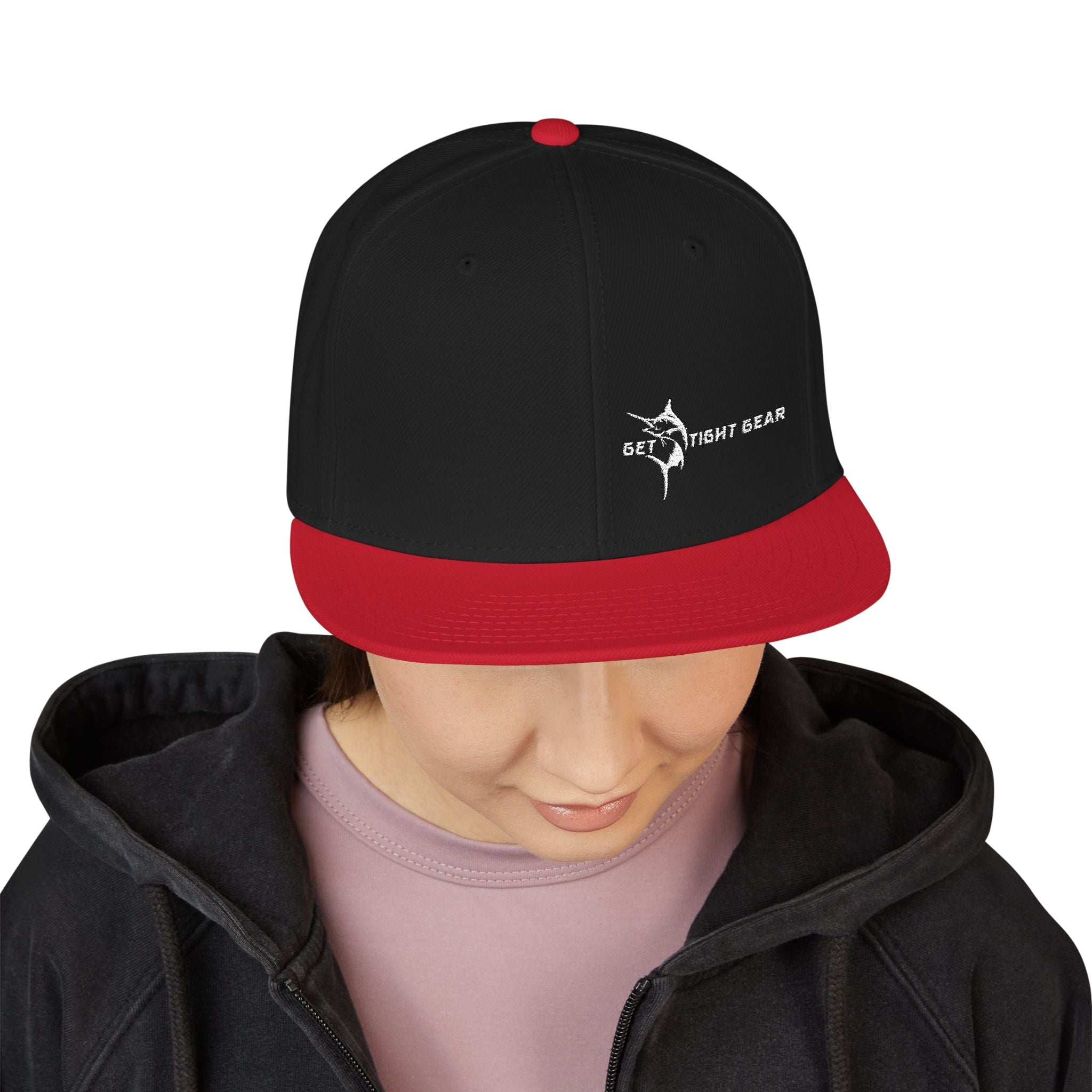 Snapback Cap - Get Tight Gear Stylish Embroidered Trendy Hat for Casual Wear, Summer Outfits and Gifts - Get Tight Gear