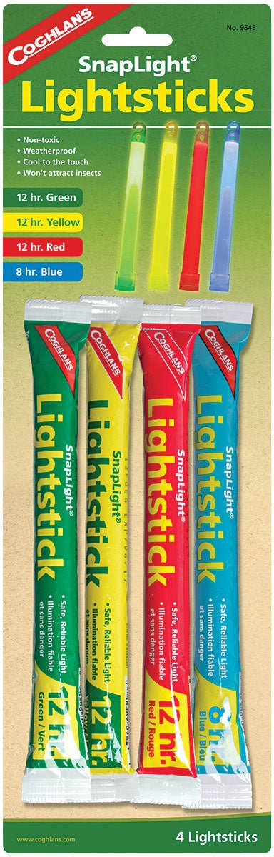 Snaplight Lightstick Asst 4 Pk - Get Tight Gear