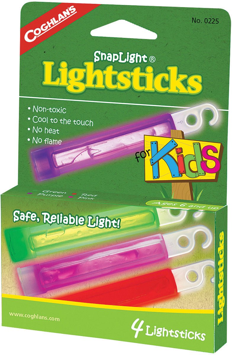 Snaplight Lightsticks Kid 4 Pk - Get Tight Gear